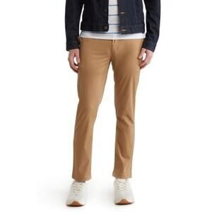 NWT‎ The Wallin Stretch Twill Trim Fit Chino Pants Tan Kelp Size 34 X 32